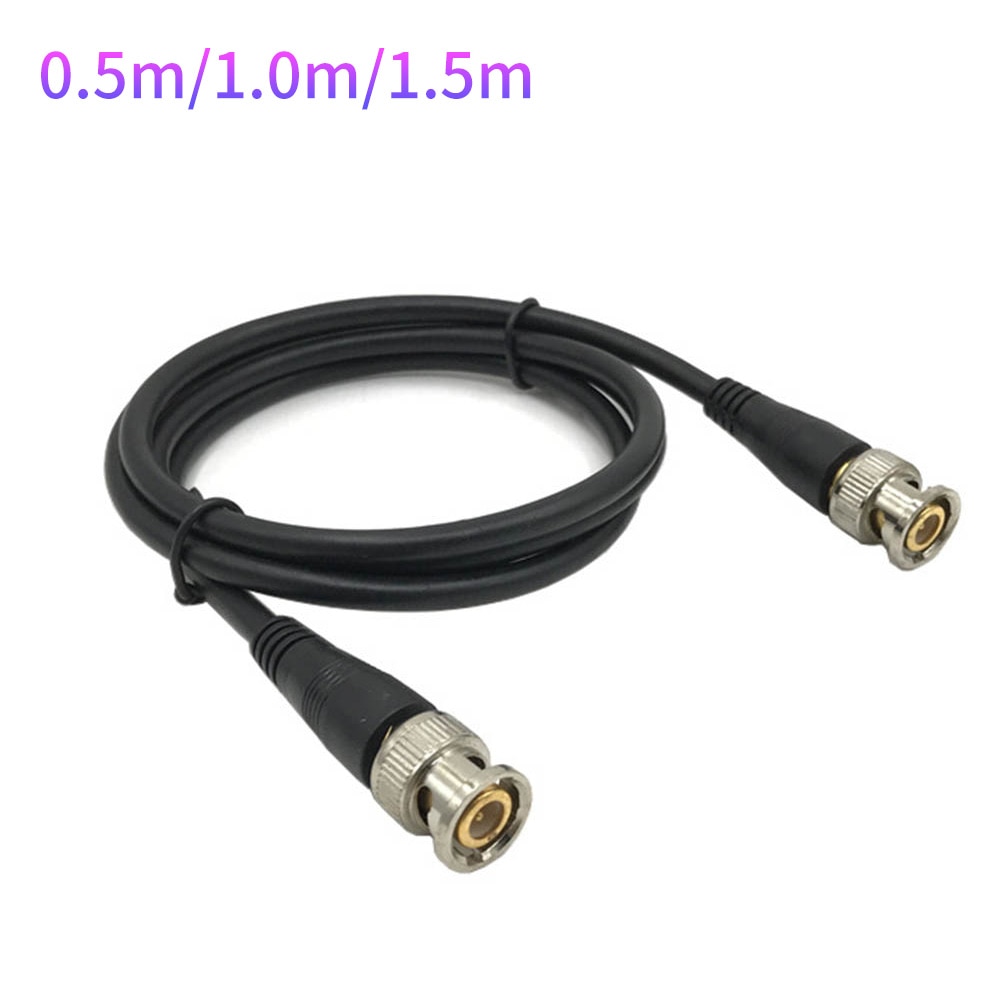 0.5 M/1 M/1.5 M Bnc Male Naar Male Adapter Kabel Voor Cctv Camera Bnc Connector Kabel camera Bnc Accessoires
