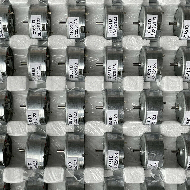 Johnson rf -300ca 24mm rund spindelmotor  dc 3v-6v 7600 rpm høyhastighet til solenergi leketøy
