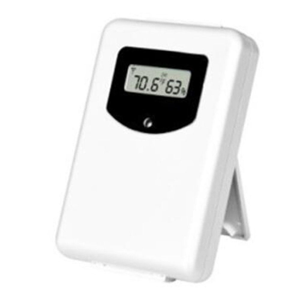 Digital Transparent Display Thermometer Hydrometer Indoor Outdoor Station Temperature And Humidity Meter S3308B
