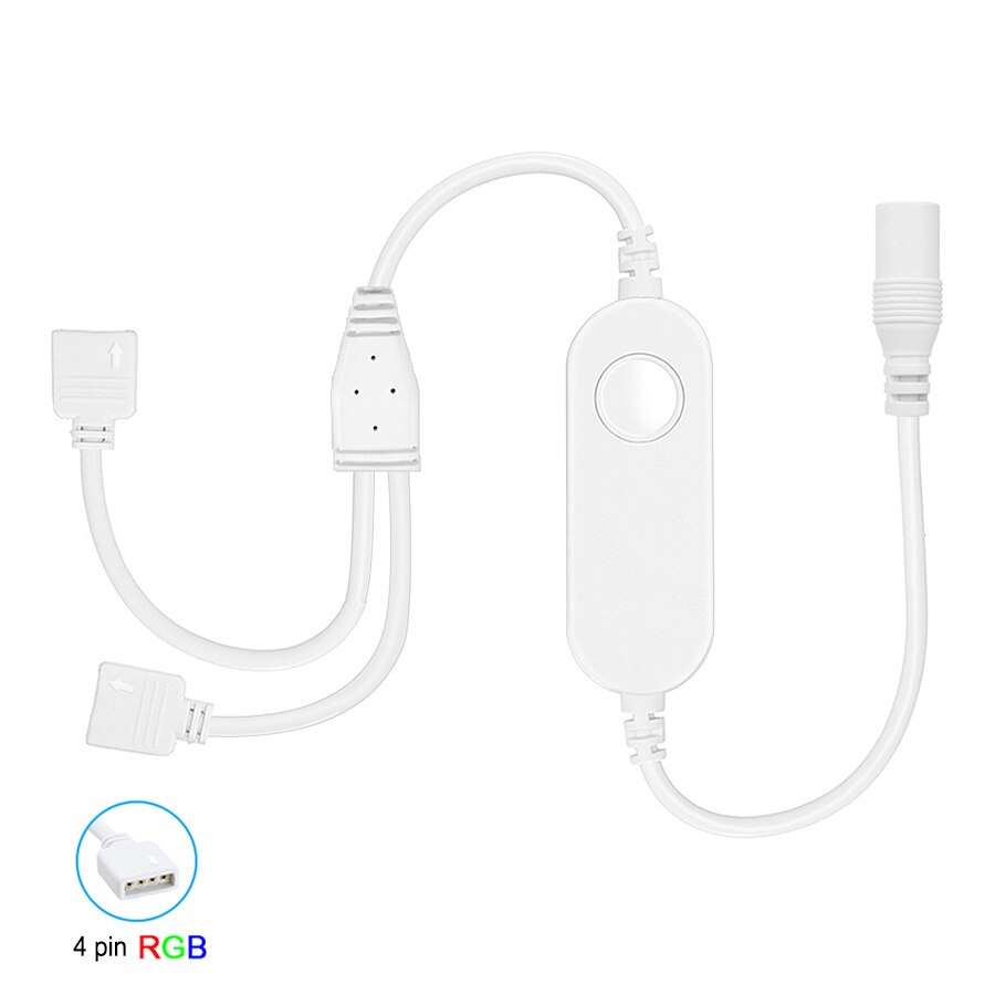 Tuya WiFi Smart LED Strip Light Controller RGB 4pin 5-24V APP Remote Voice Control Compatible Alexa Echo Google Home IFTTT: 1 to 2