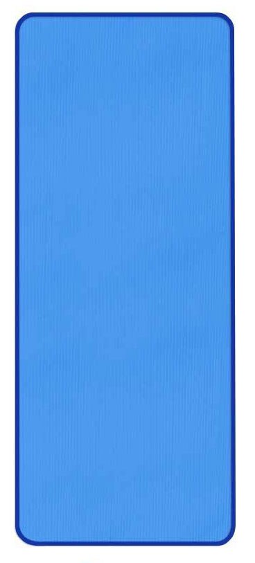 tapis de yoga NBR épais, antidérapant, matelas de gymnastique, sport, Pilates, avec sac et sangle, épaisseur 10 mm, 183cm x 61cm: Violet