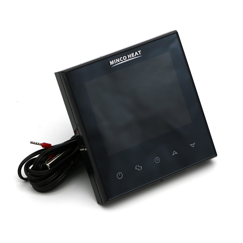 Lcd touch screen termostat varmt gulvvarmesystem termoregulator  ac200-240v temperaturregulator