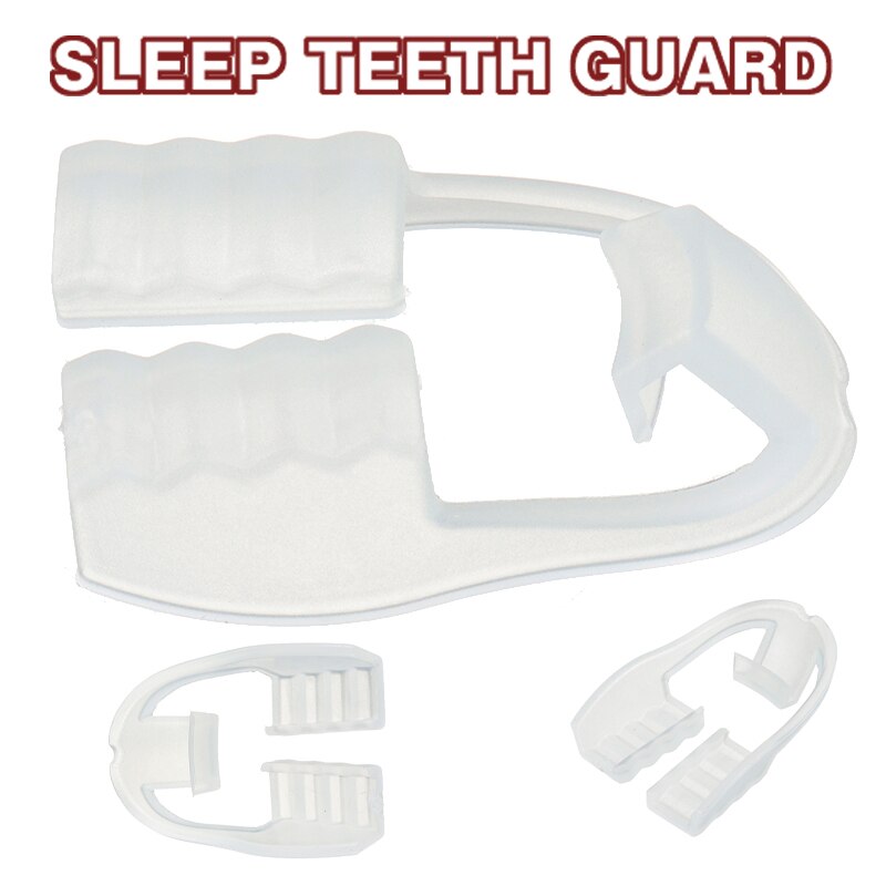 1pc Night Sleep Teeth Guard Bruxism Protector Dental Mouth Tooth Grinding Protective Tool Silicone Maximum Protective Teeth Tool