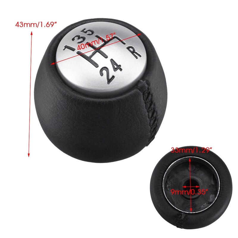 5 vitesses MT pommeau de levier de vitesse levier de vitesse pour Alfa Romeo GT 147 166 3.2 V6 55347387