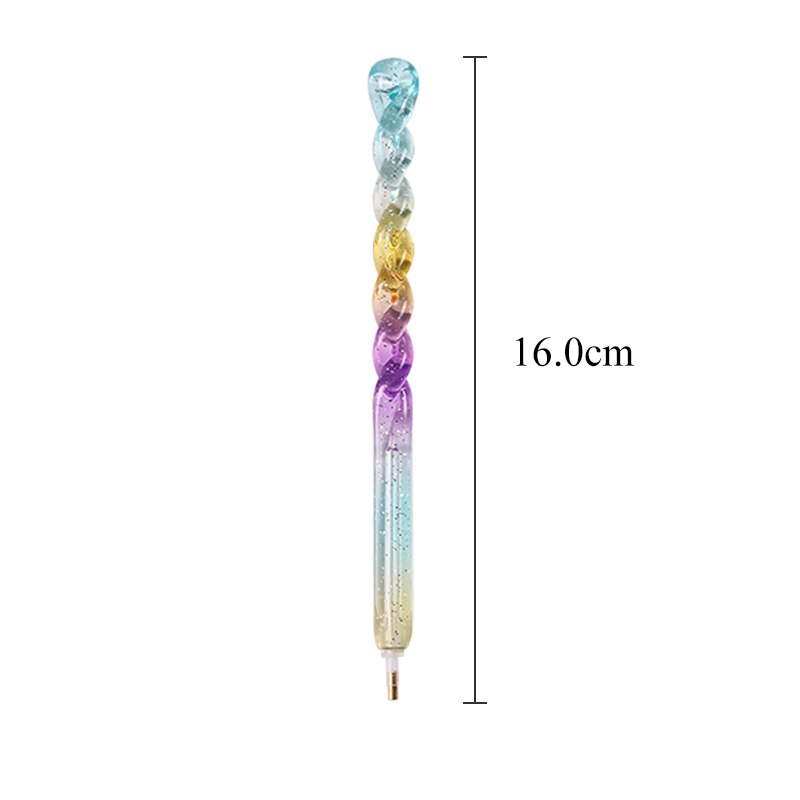 Stickerei Zubehör Malerei Diamant Mosaik Karikatur Platz/Runde Bohrer Werkzeug Punkt Stift Diy Diamant Neue Diamant Bleistift 1Kuli07: 1Kuli07-2