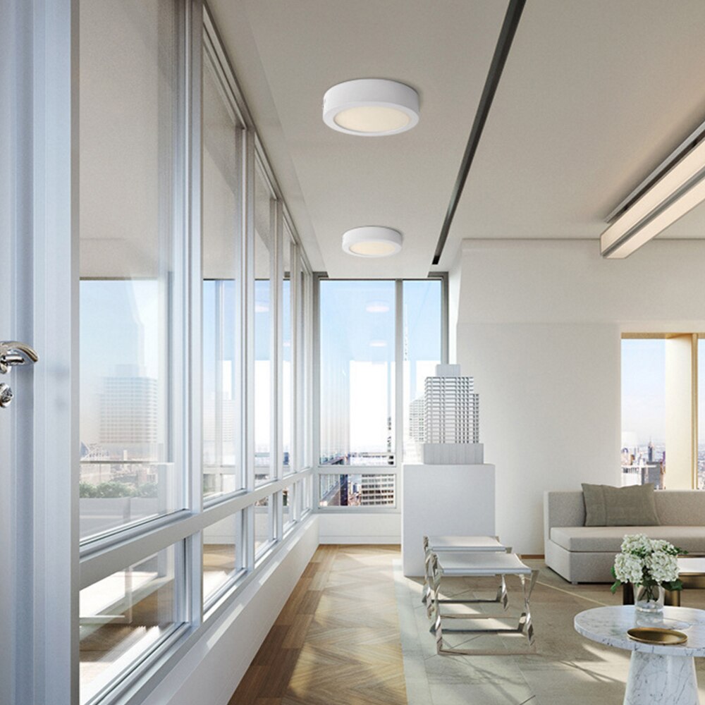 Modern LED Panel Ceiling Lights for Bedroom Kitchen 6W 12W 18W 24W Ultra-thin Led Panel Light Ceiling Lamp for Living Room Decor