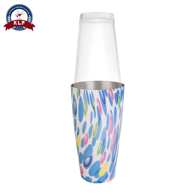 China top ten selling products glass stainless steel cocktail shakers