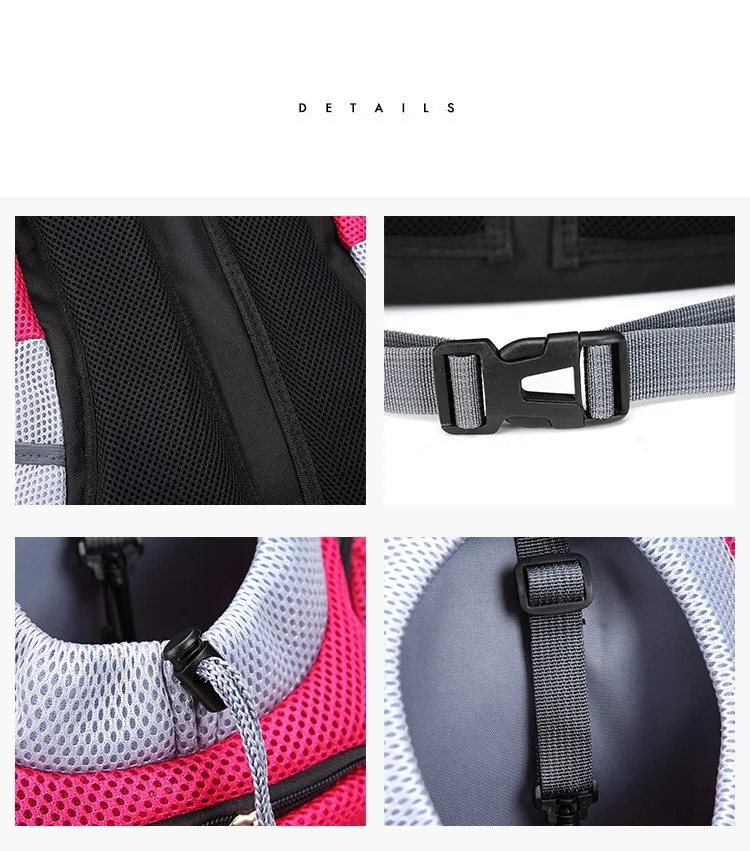 Haustier Hund Trage tasche Träger für Hunde Rucksack tragbare Reise atmungsaktive Hunde tasche draussen Hund Trage tasche Haustier Trage zubehör