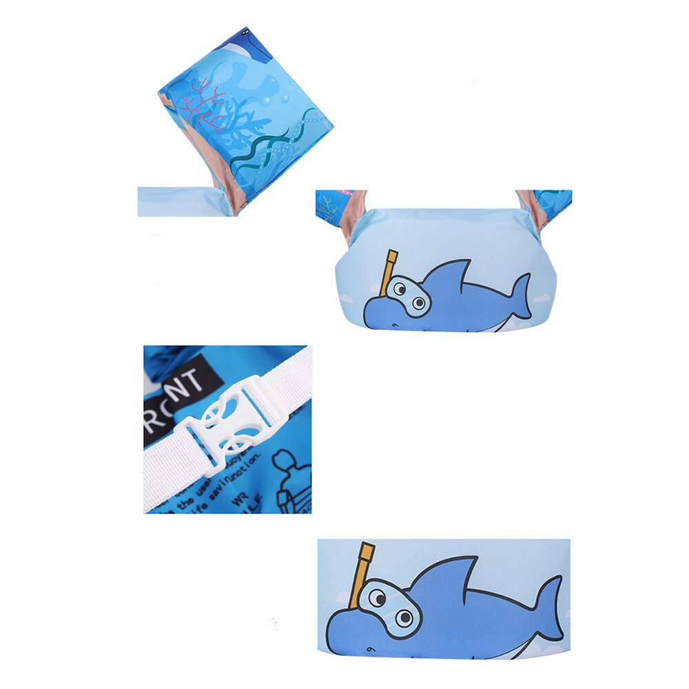1Pc Leren Zwemmen Vest Childrens Leven Cartoon Zwemmen Drijfvermogen Vest Childrens Leven