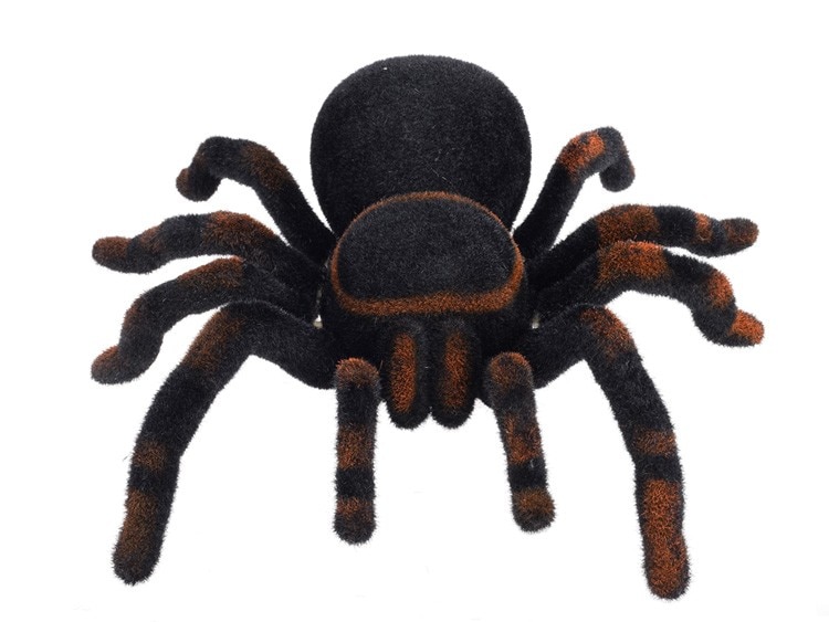 Infrared RC Tarantula Realistic Spider with Lighting Remote Control Simulation Scary Toys Electronic Pets