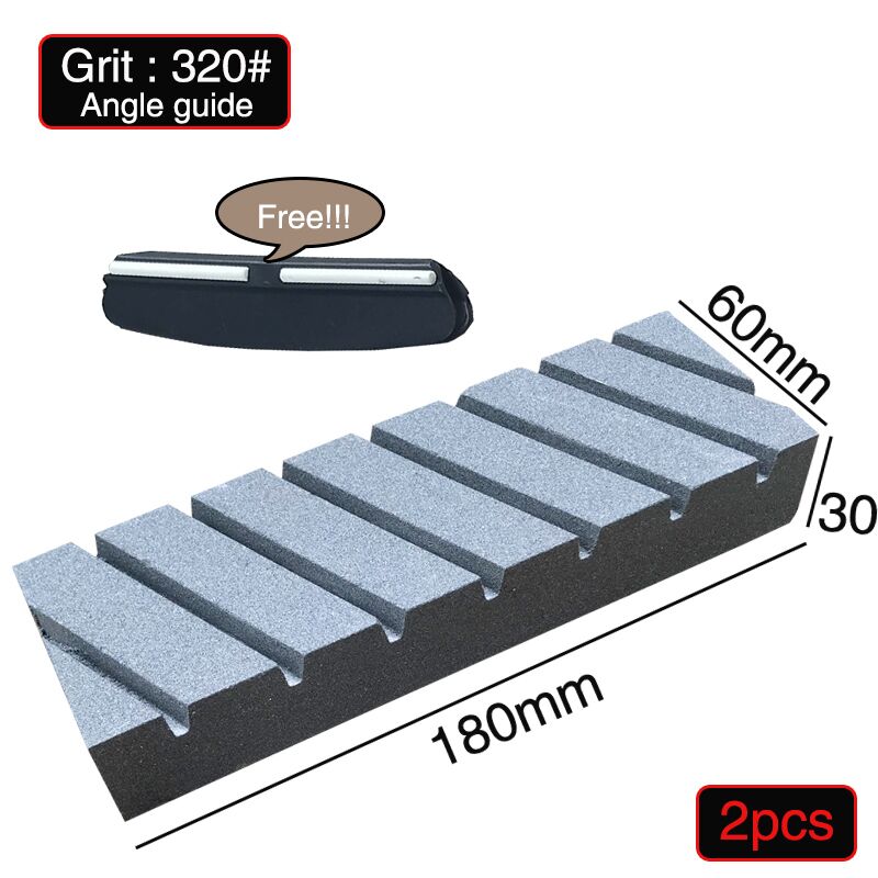 knife grinder knife sharpening Stone Grit white corundum 1000/3000 2000/5000 whetstone sharpener Multi-stage: 320