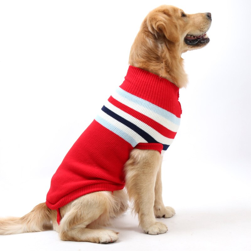 Grote hondenkleding winter warme jas trui kleding medium voor puppy grote golden retriever labrador alaskan malamute