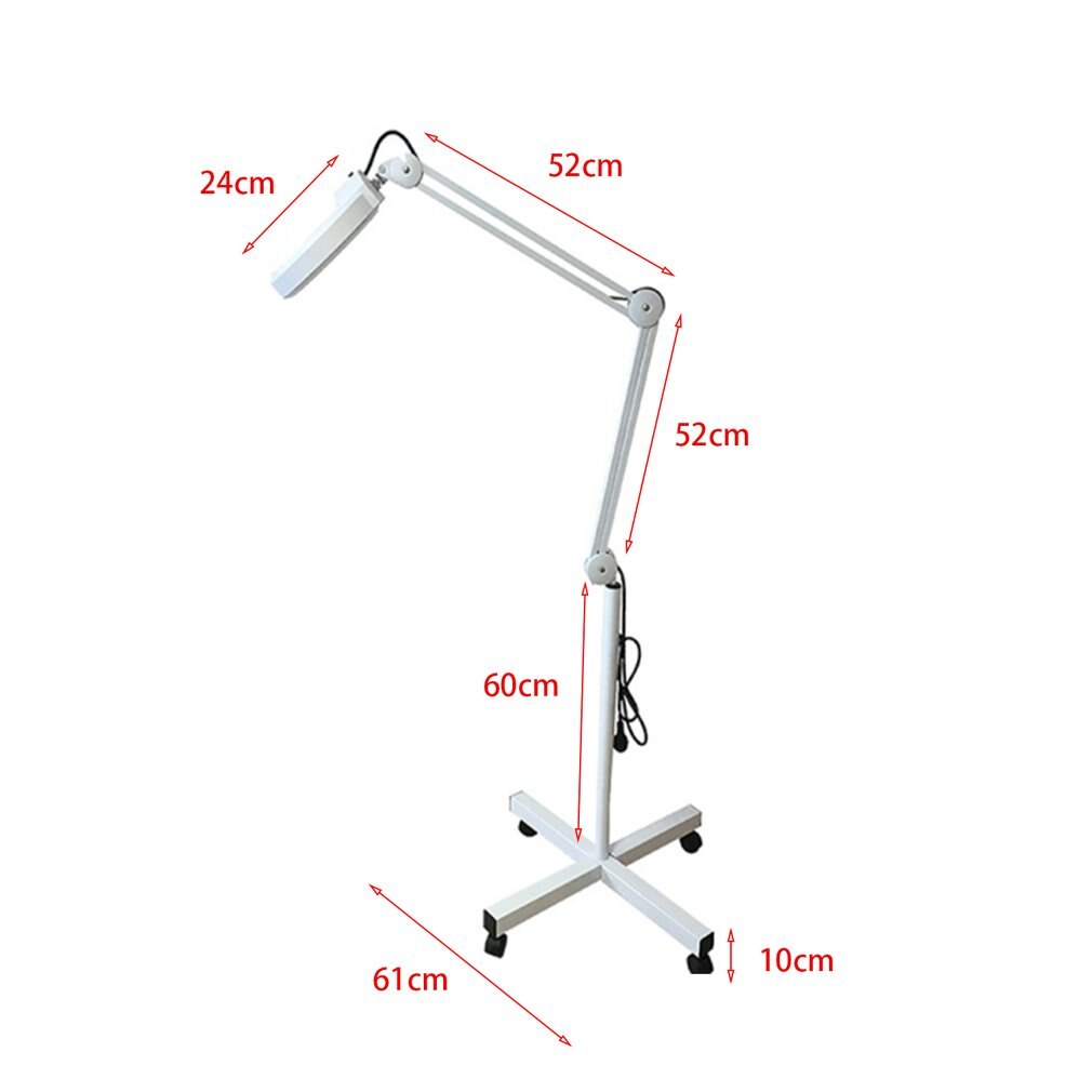 Light Magnifier Beauty Skincare Cosmetic Makeup Manicure 5x LED Magnifying Spa Salon Tool YS-701