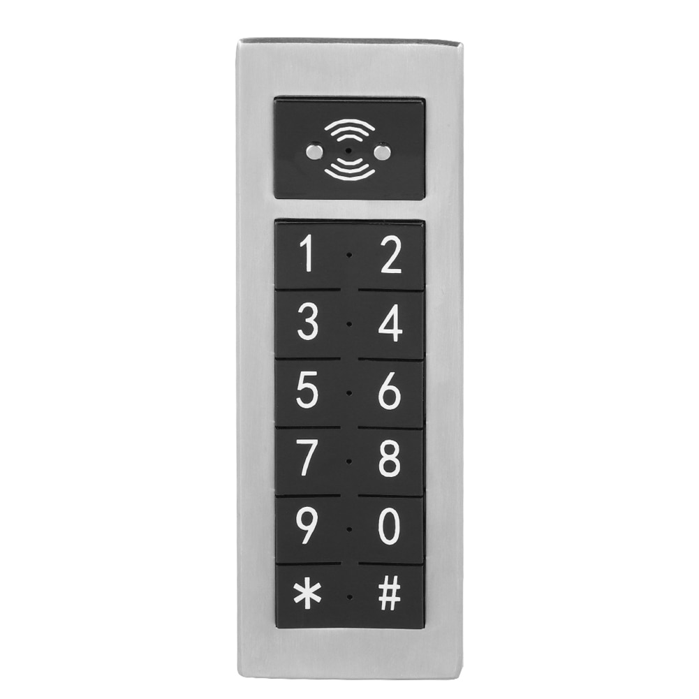 Stainless Steel Electronic Lock Digital Password Keypad Number Cabinet Door Code Locks With Controller And Access Control Card