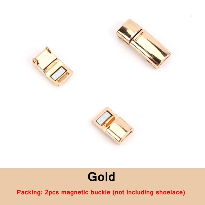 Matte Metallschnürsenkel Magnetschnalle Schnürsenkel Magnetverschluss 28 Farben Schuhe Zubehör AF1 Sneaker Kits Metallschnürsenkel Schnalle