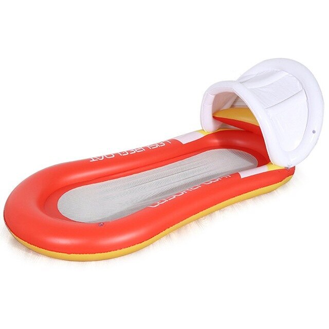 Tragbare Aufblasbare Bett Aufblasbare Floß Spielzeug Spiel PVC 155 75cm Erhalten Komfortable Wasser Spaß Netz Liegen Bett Spielzeug Art Erwachsene: Licht Grün