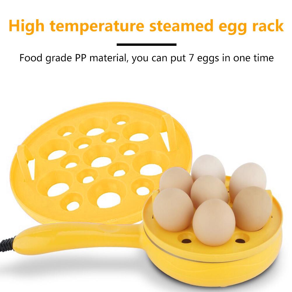 Multifunktion husholdnings mini æg omelet pandekager elektrisk stegt bøf stegepande non-stick kogte æg kedel bærbar dampkoger