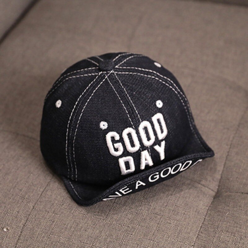 2021New Zomer Baby Boy Baseball Cap Cartoon Streep Beer Baby Caps Pasgeboren Meisjes Katoen Baret Zonnehoed Baby Accessoires Pasgeboren: Black-5412