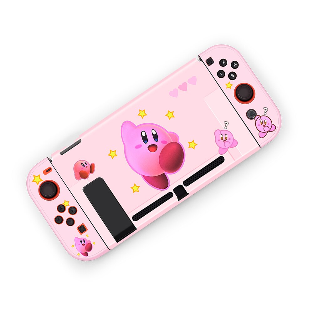 Pink Nintend Switch NS Protective Case Cover Shell For Nitendo Switch Console Joy-Con Controller Anti-Slip Shell Direct Docking: B