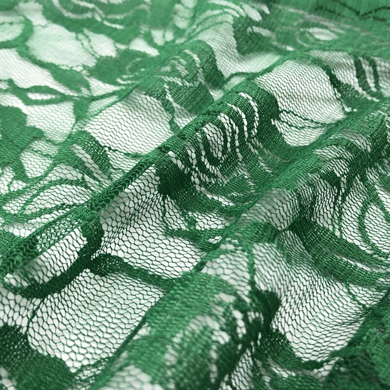 1*1.5 Meters Embroidery Eyelash Cotton Lace Fabric French Cord Lace Cloth Nigerian African Guipure Lace For Party Wedding Dress