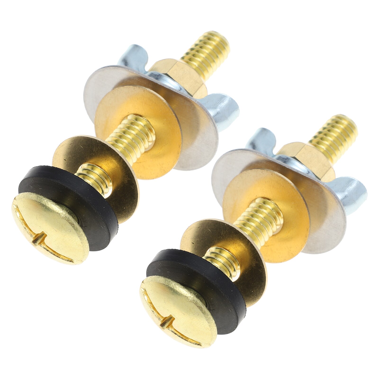 2Pcs Toiletbril Schroeven Metalen Bout Bevestigingen Schroeven Wc Vervangende Onderdelen