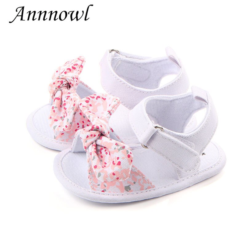 Chaussures d'été pour bébés filles, Sandales pour bébés filles, mignonnes, avec nœud papillon, chaussures de princesse pour -né