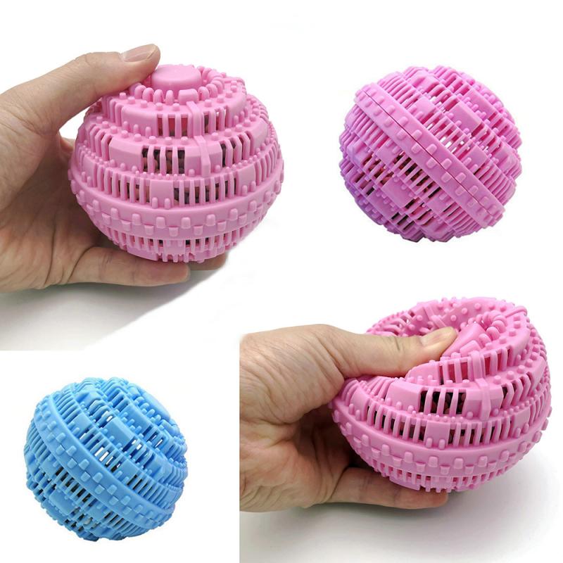 Home Reusable Laundry Cleaning Balls Magic Anti-winding Clothes Bathroom Products Anion Molecules Toolswashing Machine Cleaner