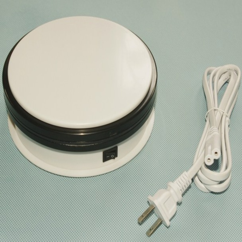 Platine rotative électrique 360 degrés | Base d'affichage de marchandises, plateforme rotative automatique 15cm pour la photographie