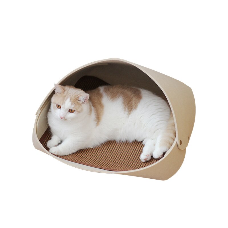 PETCO Felt Pet Dog Cat Bed K&H Harmony Armarkat accommodate semi-closed Cat House For Small Dogs For Cats Foldable Pet Cushion