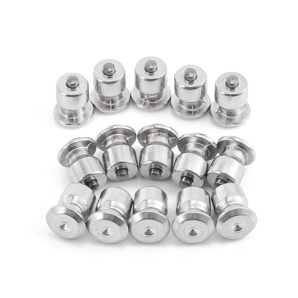 10 stücke Spikes Für Reifen 8x10mm Reifen Bolzen Schraube Winter Reifen Schnee Ketten Spikes Winter Rad Stollen für Lkw SUV Motorrad