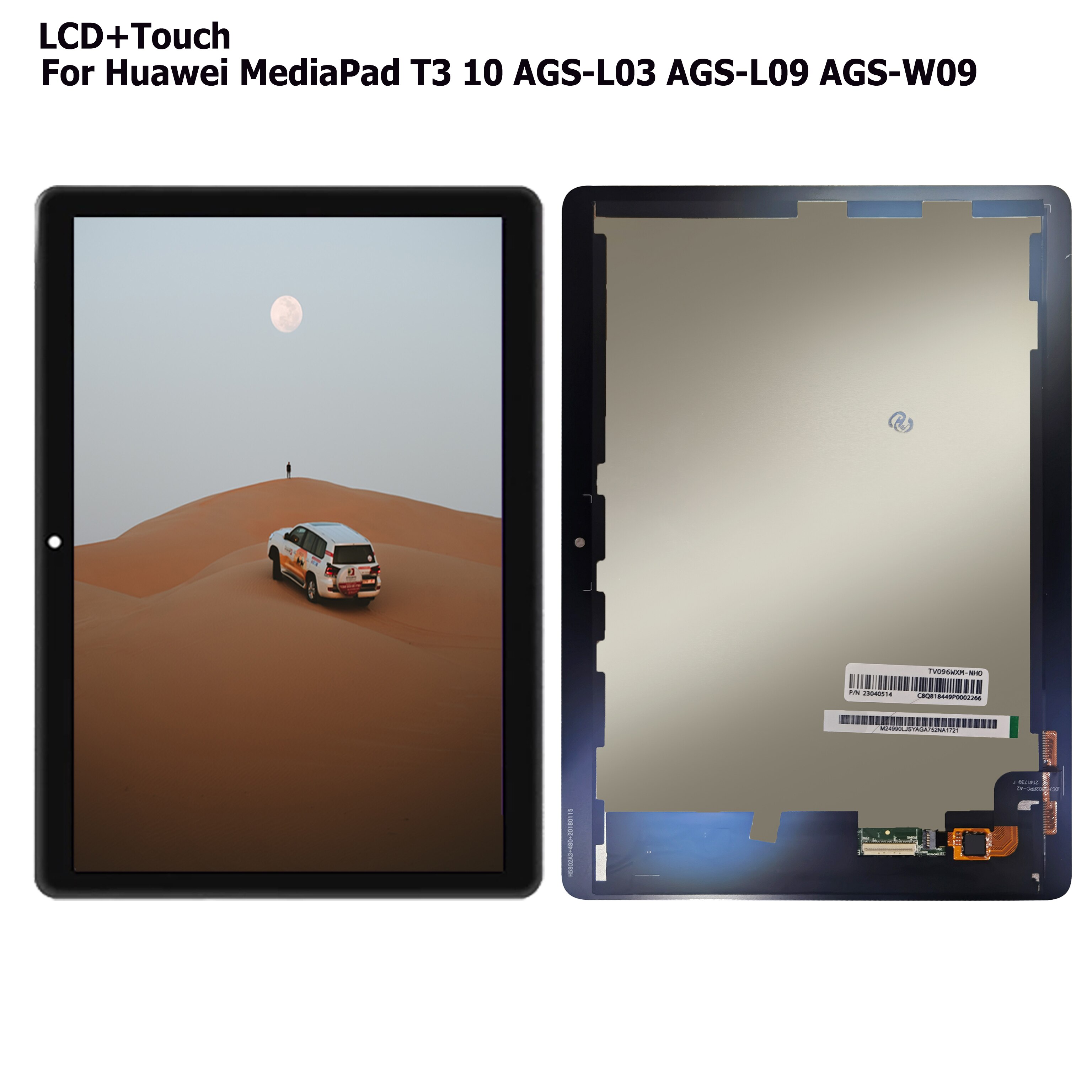 T5 T3 rama dla Huawei MediaPad T3 T5 10 AGS-L09 AGS-W09 AGS-L03 AGS2-W09 AGS2-L09 wyświetlacz LCD ekran dotykowy montaż + narzędzia