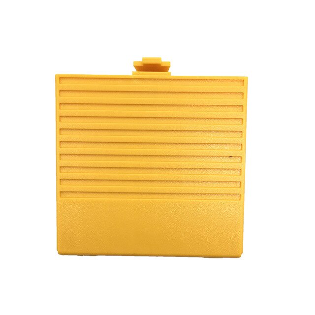 Voor GB DMG GBO Batterij Cover Vervanging voor GameBoy Klassieke Shell Achterdeur 6 Kleuren: YELLOW