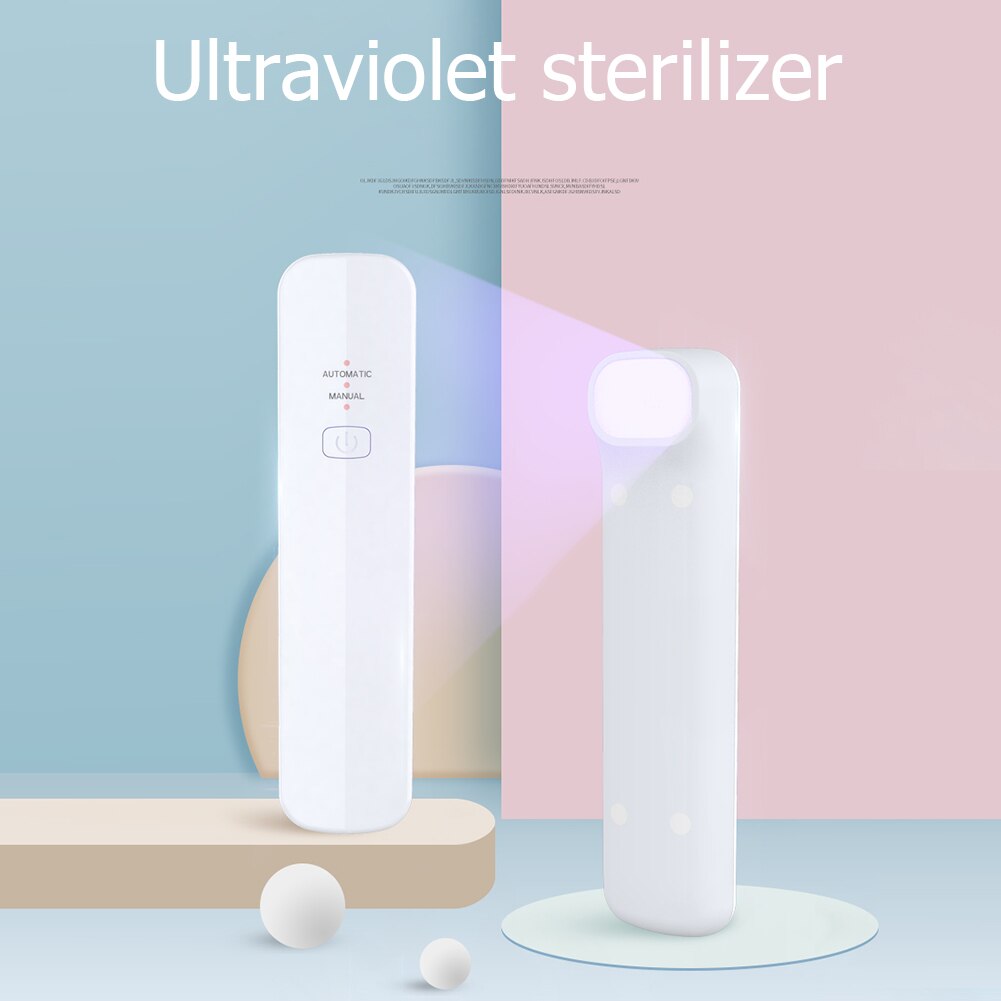 Ladattava ultravioletti desinfiointi led uvc valo uv sterilointi lamppu valo kotitalous keittiö makuuhuoneen desinfiointi lamppu