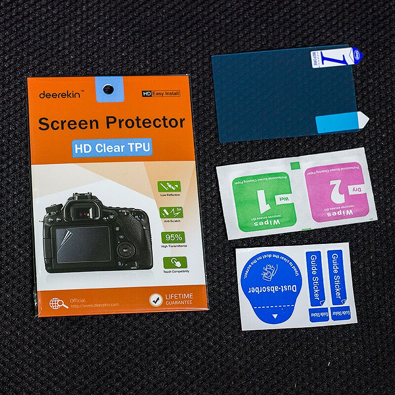 Deerekin HD Soft TPU Screen Protector for Sony DSC RX10 / RX10 II / RX10 III / RX10 IV / RX1 / RX1R / RX1R II Digital Camera