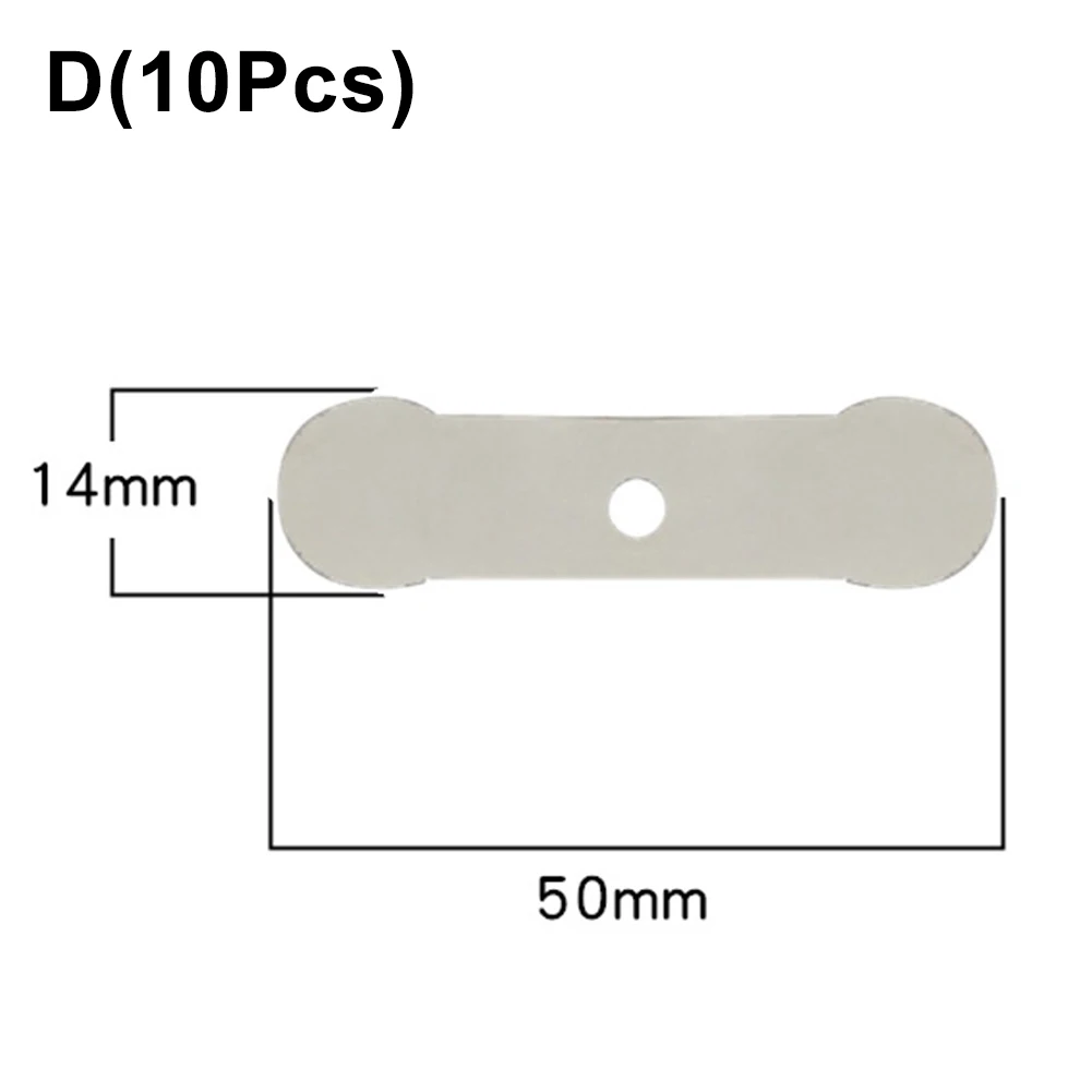10 stks Luchtcompressor Klep Plaat Fitting Stille Olie Zuiger Compressor Pakking Zuiger Machine Onderdelen: Black