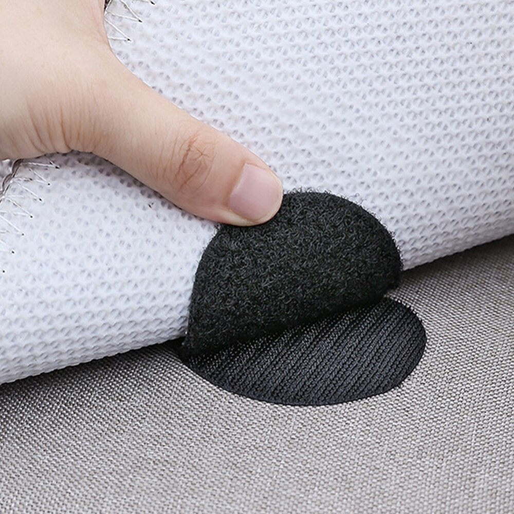 20Pcs/10 Pairs Anti Curling Tapijt Tape Tapijt Grijper Veilige Het Tapijt, Sofa, en Lakens In Plaats En Houden De Hoeken Platte