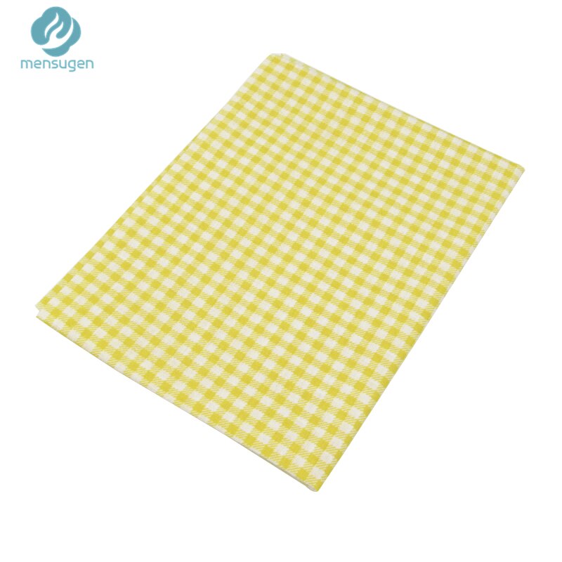 Tela para colchas de algodón de 100% amarillo de 7 Uds., para costura DIY, Patchwork, ropa de cama para niños, bolsas Tilda Doll, telas para bebés, tela de 50*50cm