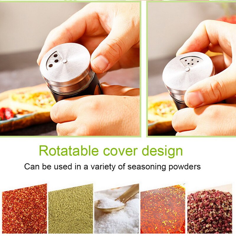 Mini Seasoning Box Salad Dressing Containers Outdoor Portable Barbecue Spice Jar Kitchen tool