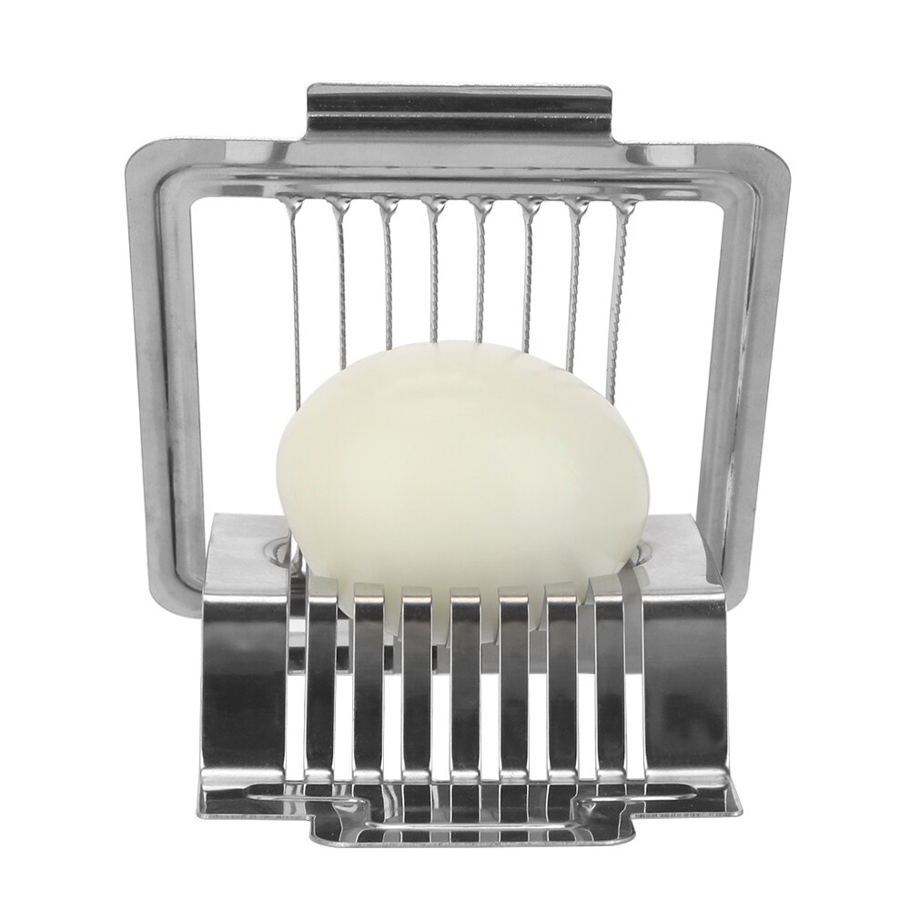 Kitchen Tools Egg Slicer Stainless Steel Boiled Egg Slicer Section Cutter Egg Cutter Multifunctional Fruit Slicer