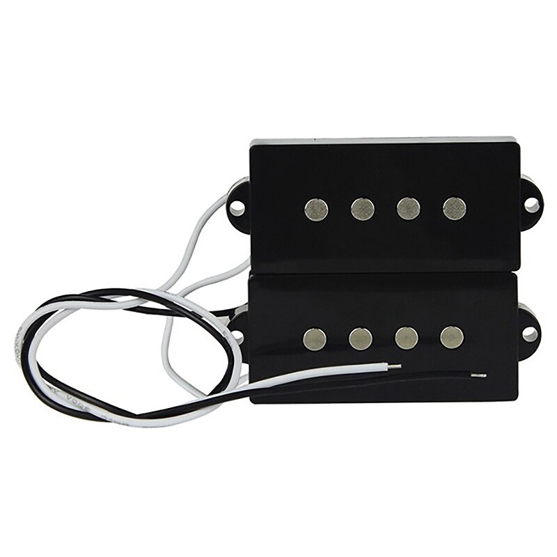 1pcs Pb P Bass Pickup Humbucker Pickup, Black & 2pcs Jb Bass Guitar Pickups Open Style Pickups Set Neck & Bridge