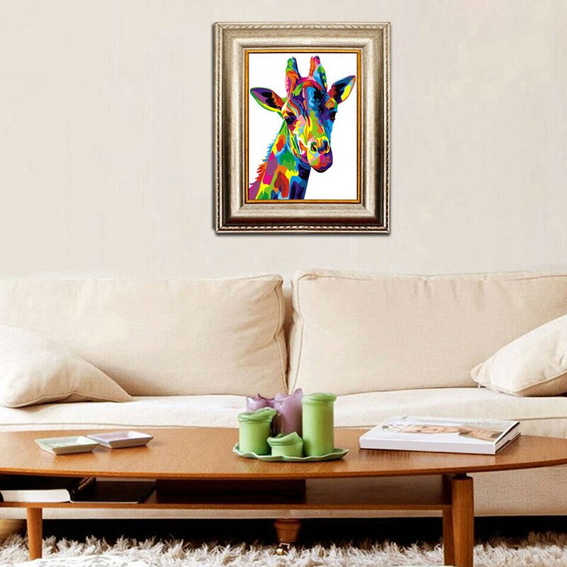 Pintura por números para adultos DIY, Kits de pintura por números para niños principiantes en lienzo CLA88