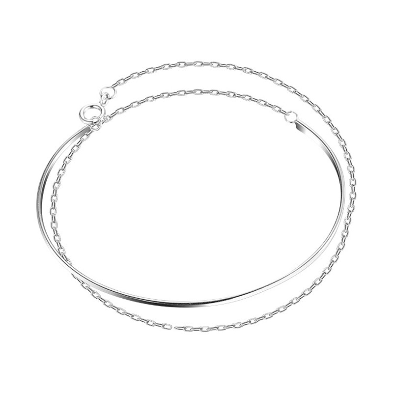trendy dobbeltlags menn kvinner armbånd enkelt til venninne bursdag smykker tilbehør