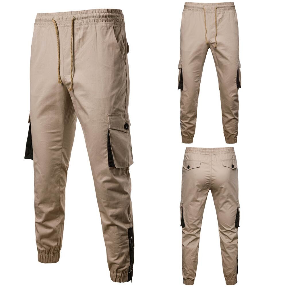 Stretch Hiking Pants Men Summer Quick Dry Trousers Mens Mountain Climbing Outdoor Pants Male Travel/Fishing/Trekking Pants #0926: Khaki / XL