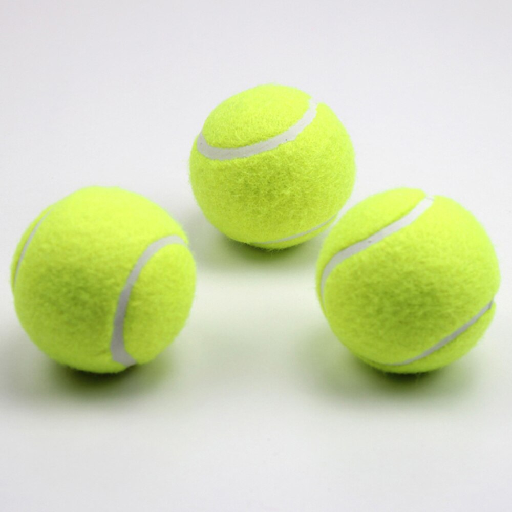 6 stuks zware, praktische, duurzame en elastische tennisaccessoires, oefentennisballen, gewone tennisballen voor sporttraining: Default Title