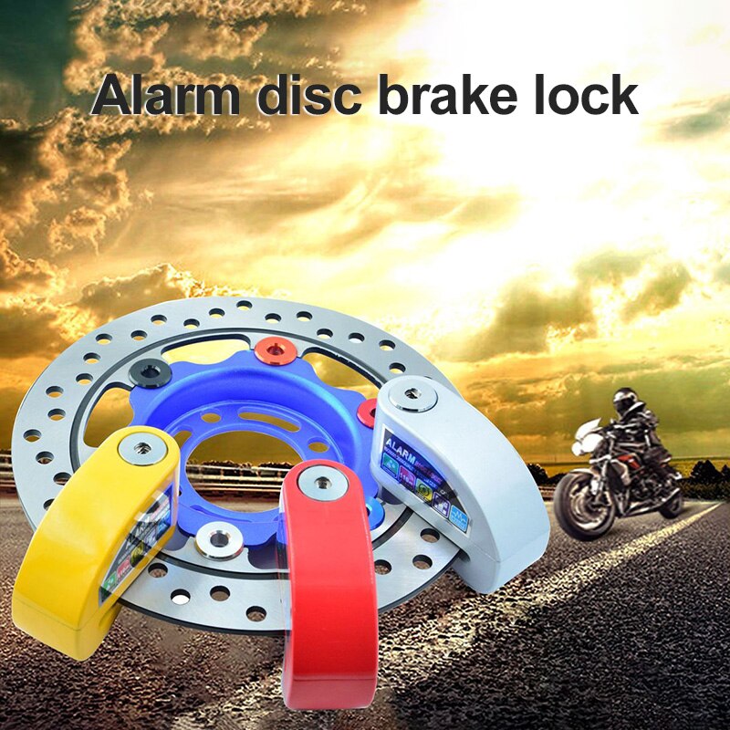 Motosiklet Alarmı Kilit Scooter Disk Fren Kilit Motoru Bisiklet Anti ...