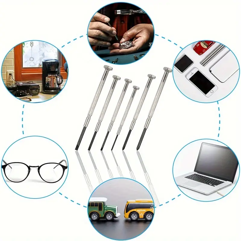 11 Stuks Mini Precisie Schroevendraaier Set, Kleine Schroevendraaier Set Voor Elektronica, Speelgoed, Computer, Horloge Reparatie, Upgrade Rode Doos Stoer