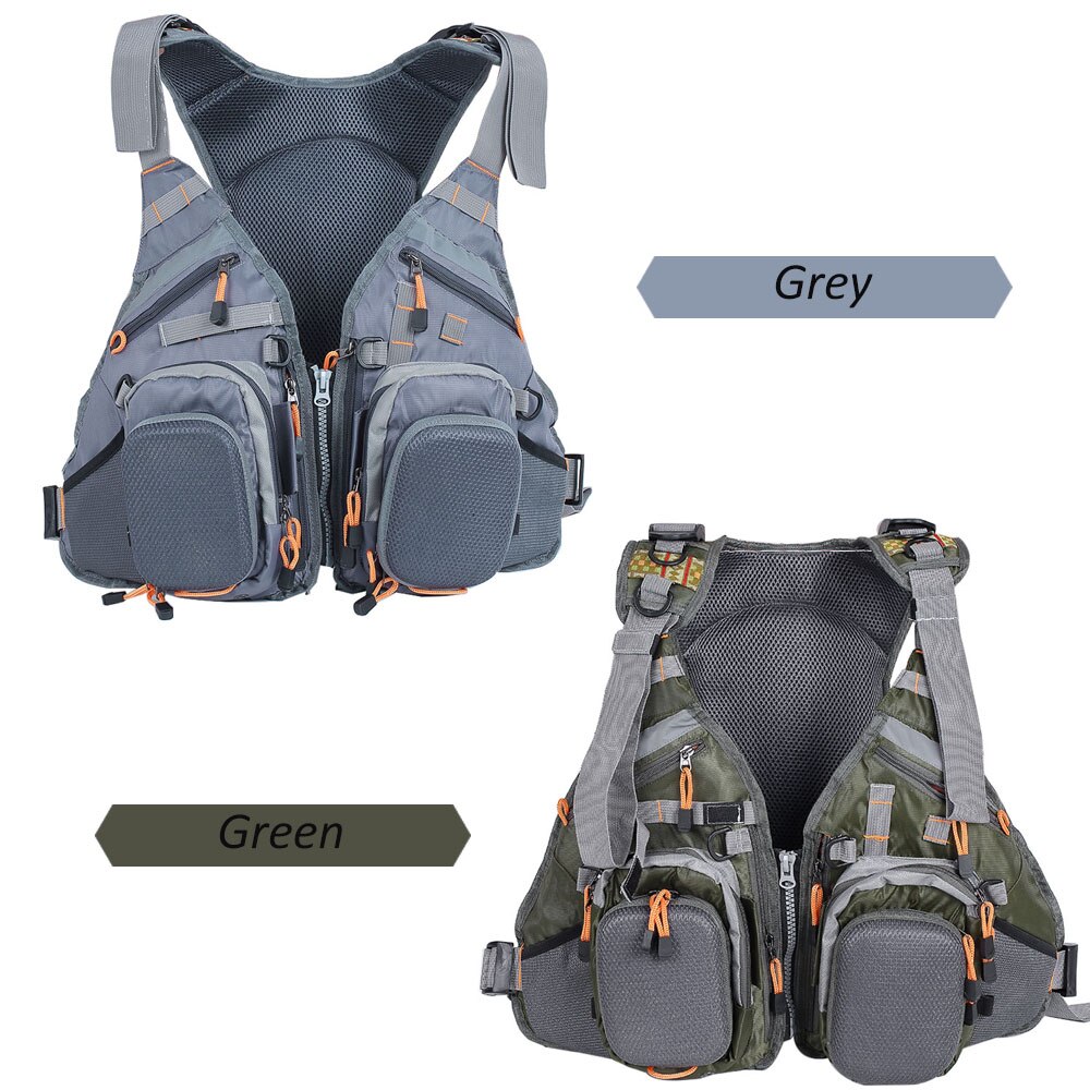 Lixada Mesh Vliegvissen Vest en Rugzak Ademend Out... – Grandado
