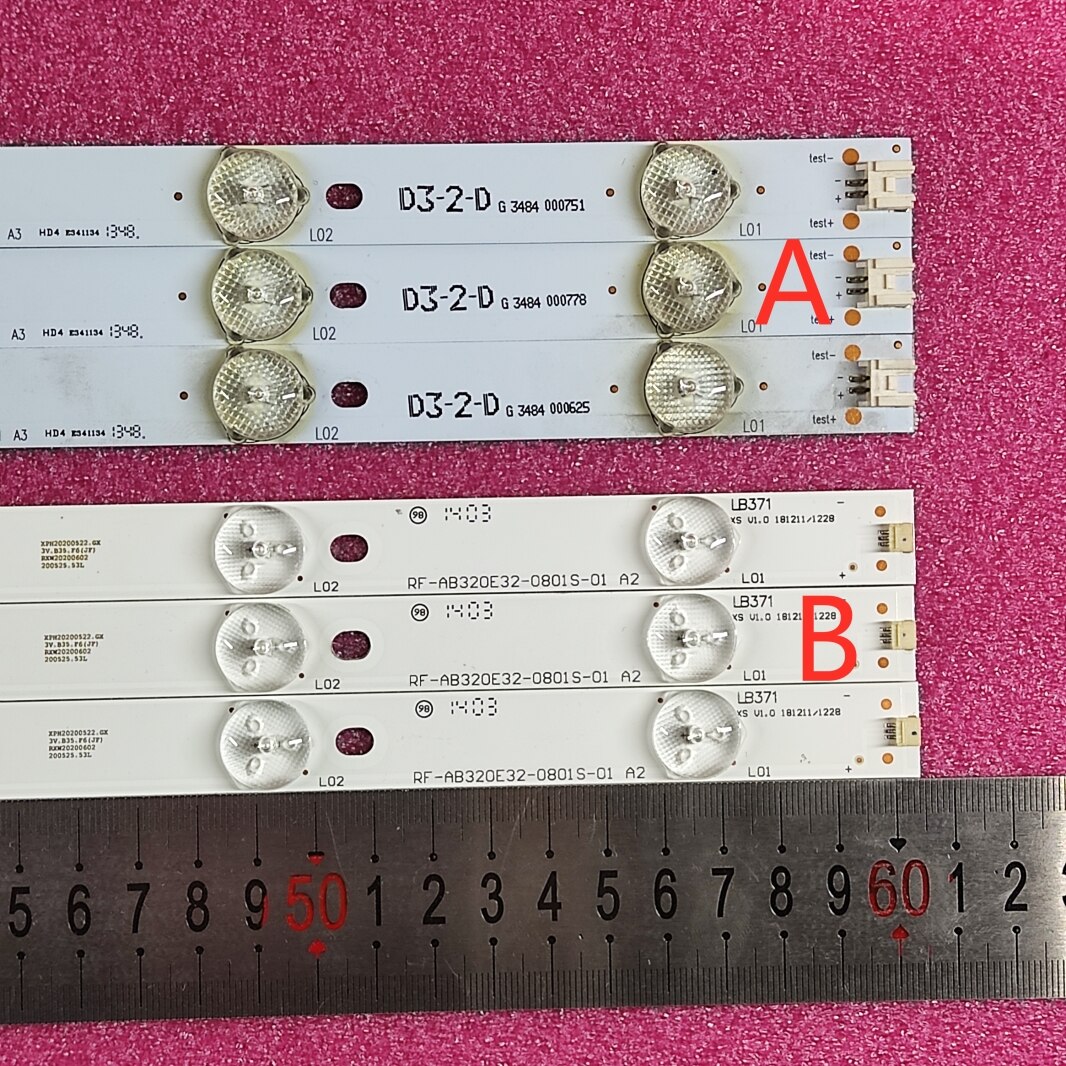 LED-hintergrundbeleuchtung lampe streifen für SL32... – Grandado