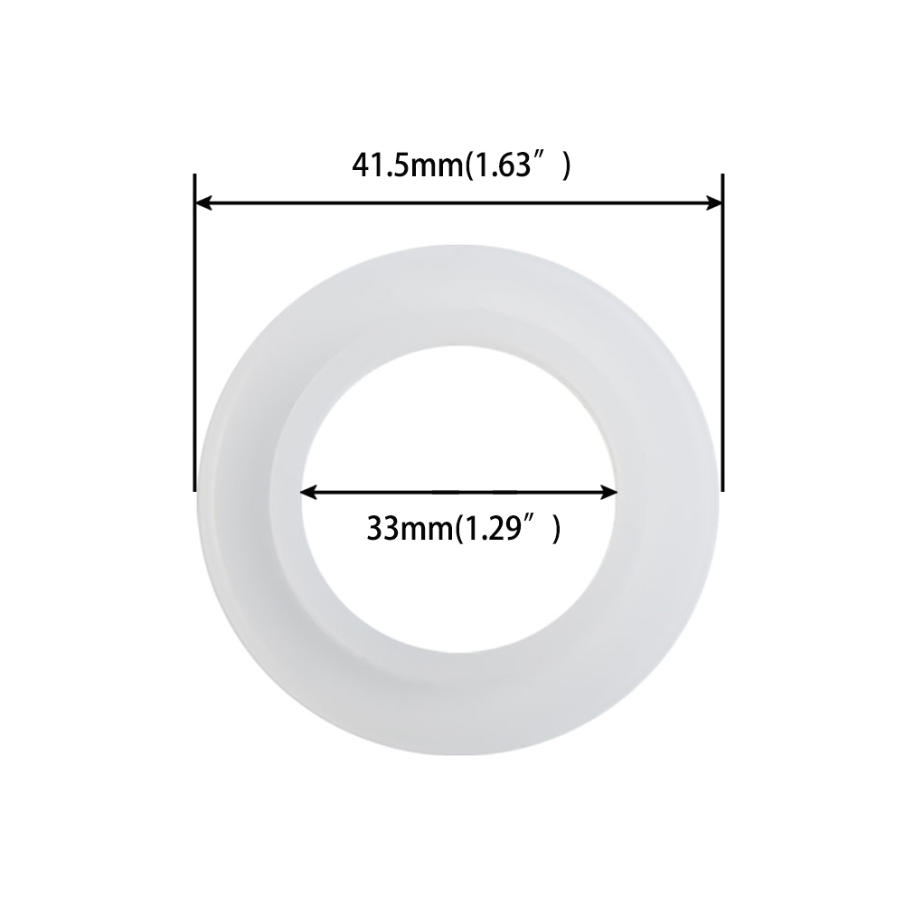Junta de anillo de drenaje para lavabo de baño, piezas de repuesto para bañera, tapa de tapón emergente para fregadero, sello de arandela de silicona, 1 Uds.: Borgoña
