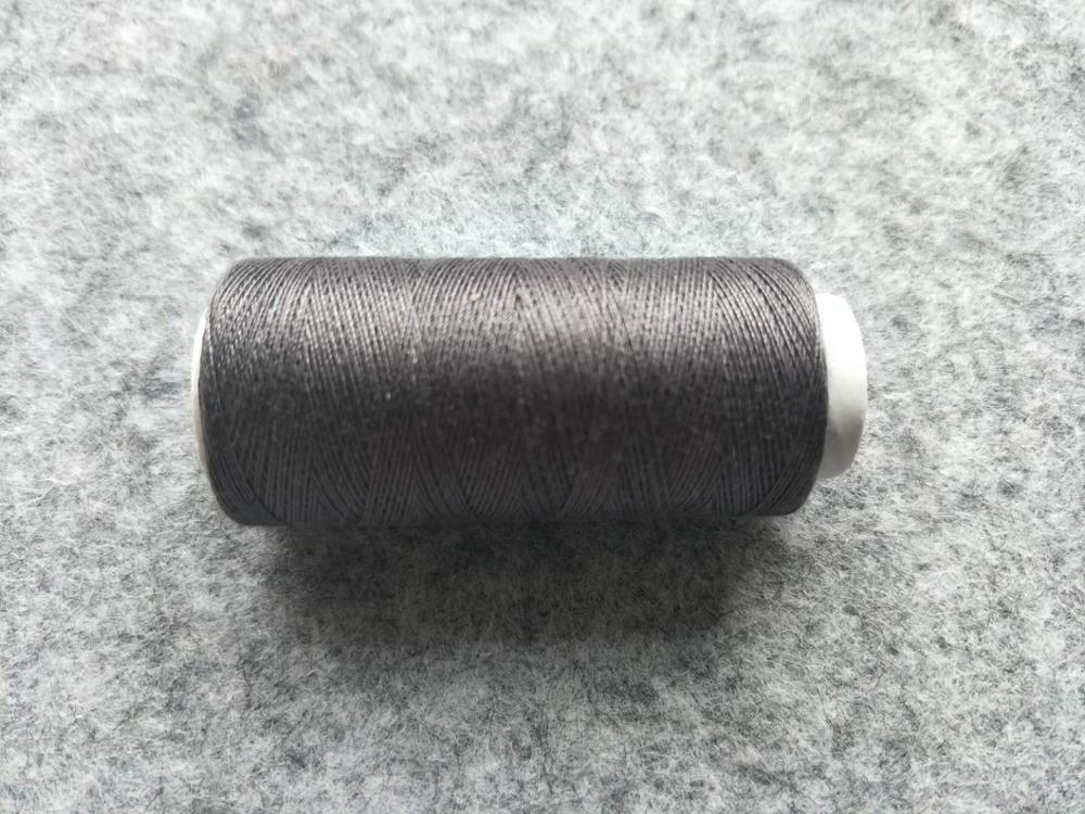 Multicolor bieden selecteren familie kosten naaigaren naaimachine draad hand naaigaren schoothoek 100 yard 1pcs: charcoal grey